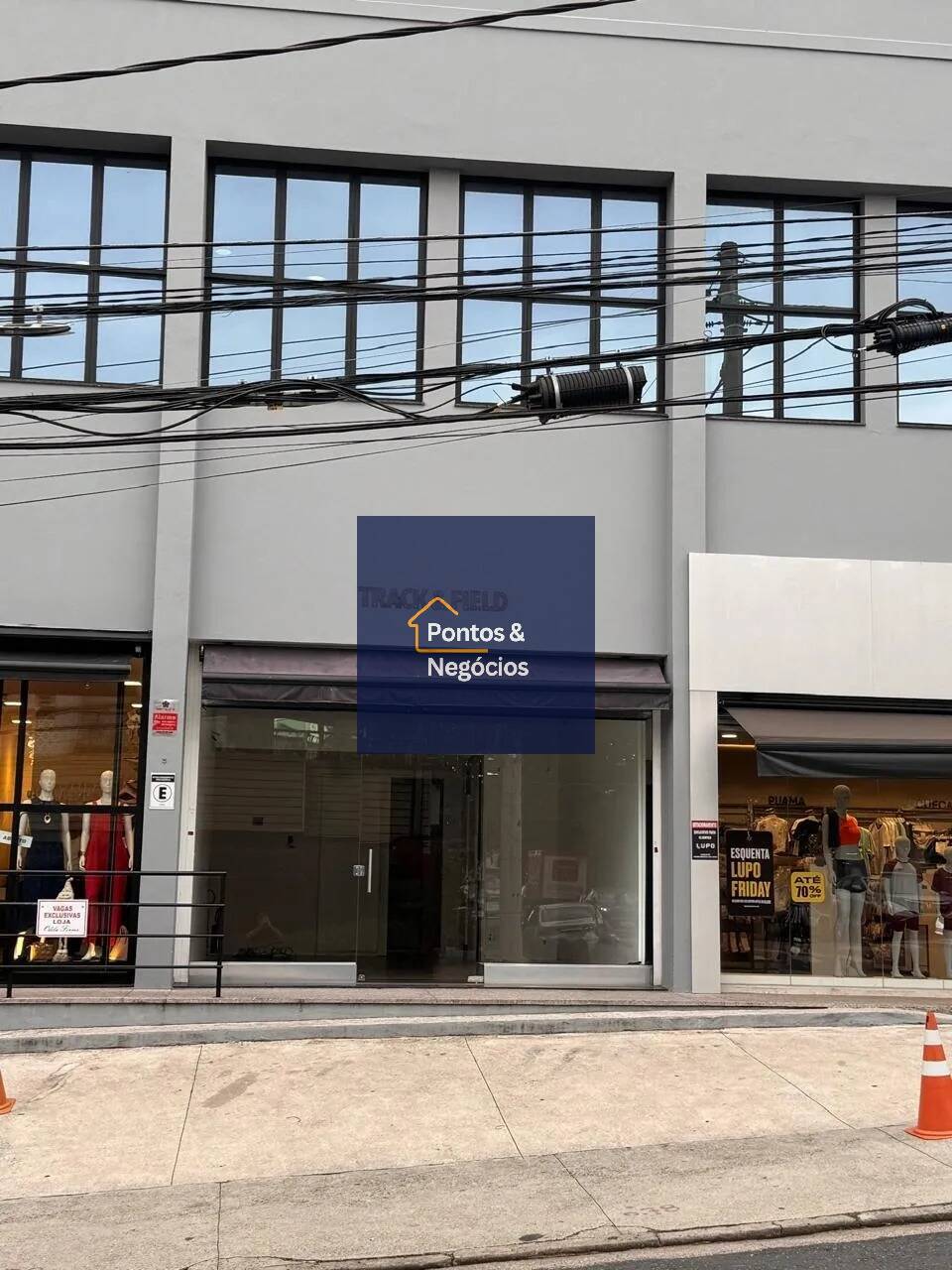 Loja-Salão, 57 m² - Foto 1