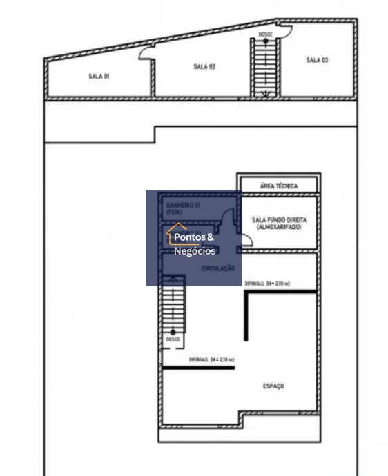 Depósito-Galpão, 450 m² - Foto 6