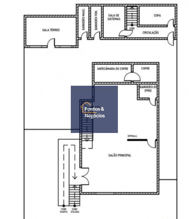 Depósito-Galpão, 450 m² - Foto 8