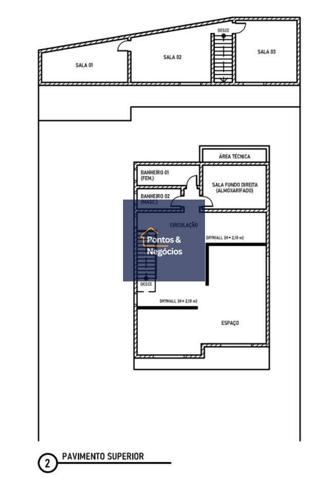 Loja-Salão, 450 m² - Foto 16
